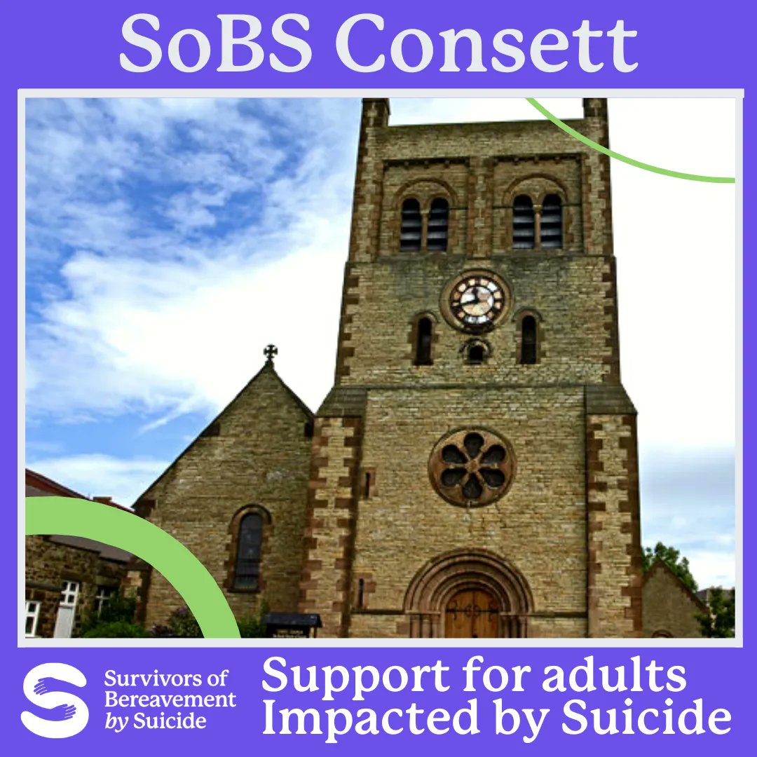 We're pleased to announce that we're opening a new group in the Consett area. If you or anyone you know might be interested in this group here are the details - Phone - 07507 295 707 Email - consett@uksobs.org 💜