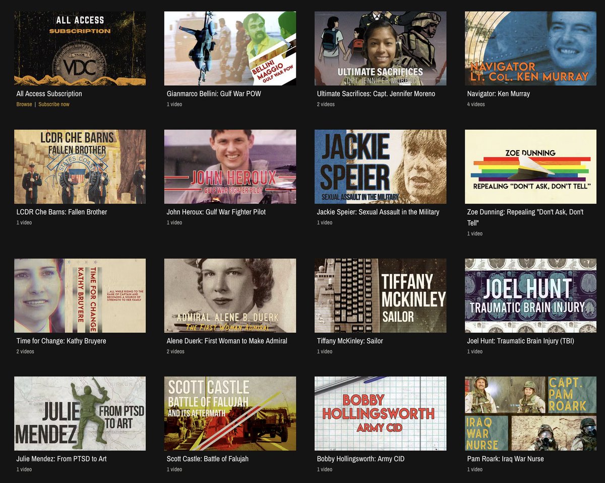 Veteran Documentary Corps (VDC) tweet media