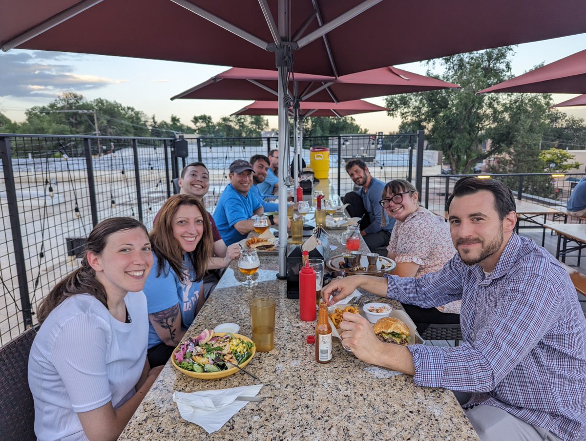 KarenAPollak's tweet photo. Roof top at OCC Brewing was awesome! https://t.co/XFP9AtRT2M