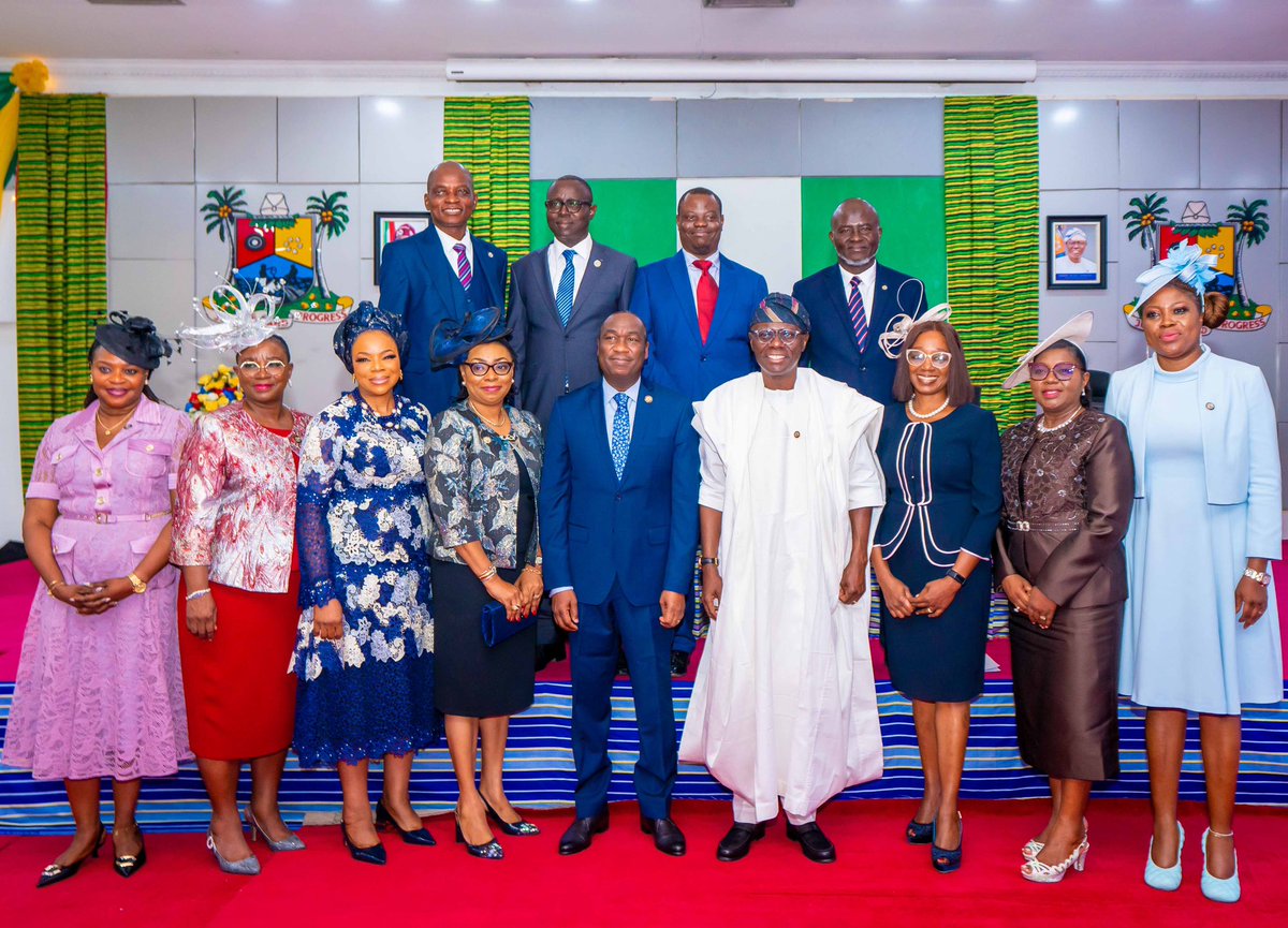 jidesanwoolu's tweet photo. I am pleased to announce the unbundling of the Lagos health sector, a crucial move to address the existing gaps and ensure improved coverage for all residents. 

By creating six primary care districts, we took a proactive step towards delivering universal health services to every resident.

The decision to establish these PHC districts was driven by our commitment to leaving no one behind and recognizing the need to reach low-income communities and provide them with adequate and quality healthcare.

To effectively manage and supervise the operations of the primary health care districts, I have appointed Permanent Secretaries. Elevating medical practitioners in the public service to the position of Permanent Secretary is a testament to their expertise and commitment. Their valuable experience will ensure that the primary care districts operate at the highest standards, delivering quality care to our residents. 

It also gives me immense pride to share that gender equality was a top priority in the appointment of permanent secretaries. With a balanced division of men and women in leadership roles, we are fostering inclusive decision-making and driving progress towards a stronger Lagos.

Our vision for a Greater Lagos Rising demands transformative reforms. The expansion of administrative districts in the health sector is aligned with our unbundling efforts across various sectors. 

Together, we will achieve comprehensive health coverage and a brighter future for all.