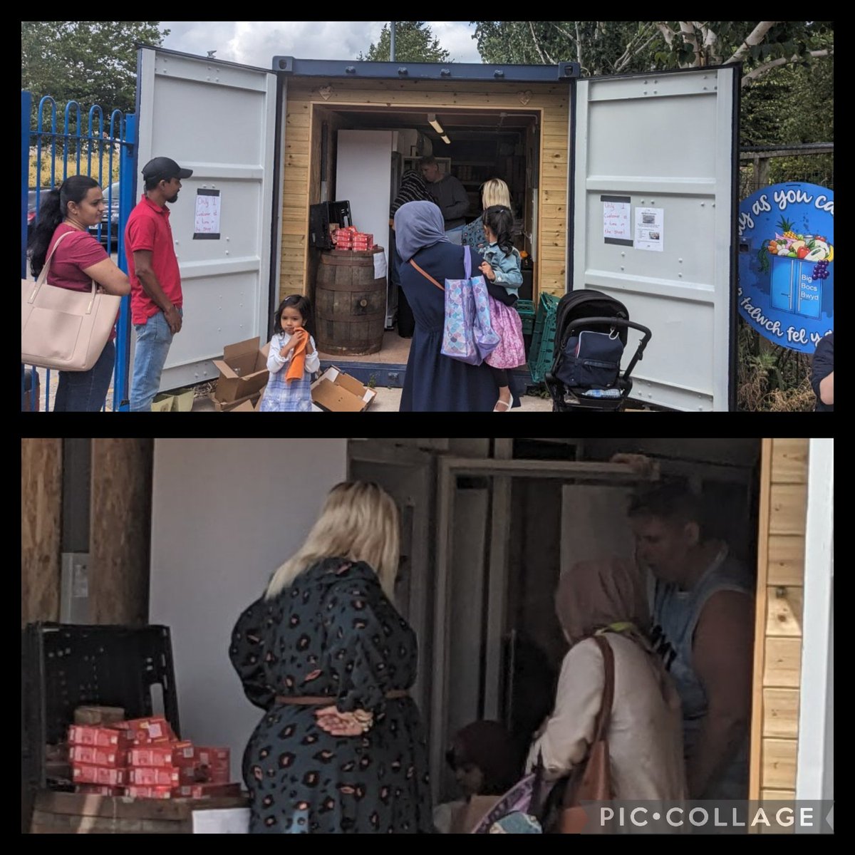 Another busy afternoon in Big Bocs Maindee providing good food choices for our community.🥦🌽🥕🥔

#NoFoodWaste #HealthyCommUNITY