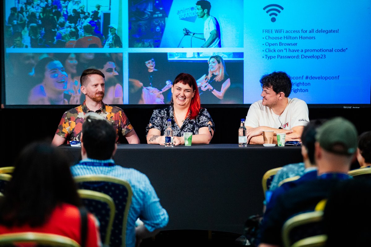 developconf's tweet photo. What a week! This year's conference has been a blast with an array of talks and roundtables, a jam-packed Expo, the Indie Showcase competition, and an evening celebrating the best and brightest in our industry. https://t.co/JwhSr4UqVn