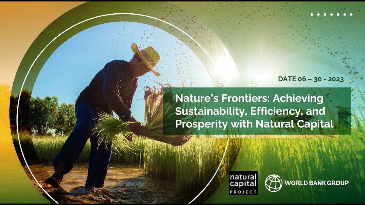 Natural Capital Project (@natcapproject) on Twitter photo How can we address poverty and the world's most pressing environmental problems at the same time? Expert scientists, economists, software engineers, and professionals from <a href="/WorldBank/">World Bank</a> and <a href="/NatCapProject/">Natural Capital Project</a> answered at the #NaturesFrontiers launch.
youtu.be/a0r8wtprjb0 How can we address poverty and the world's most pressing environmental problems at the same time? Expert scientists, economists, software engineers, and professionals from <a href="/WorldBank/">World Bank</a> and <a href="/NatCapProject/">Natural Capital Project</a> answered at the #NaturesFrontiers launch.
youtu.be/a0r8wtprjb0