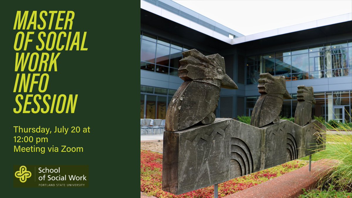 PSU School of Social Work tweet media