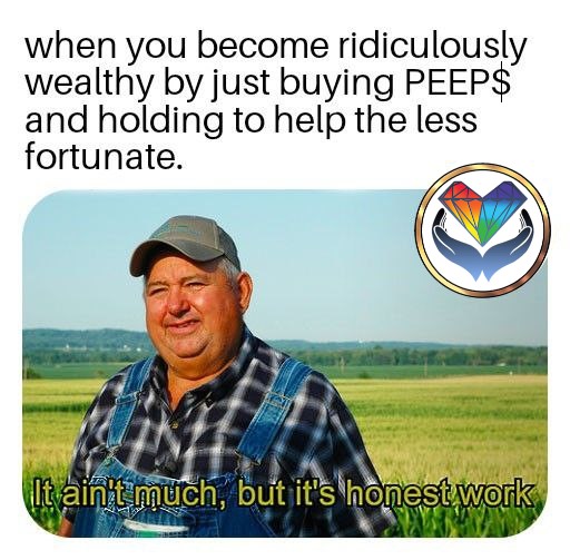 #peepscoin #gofundmeofcrypto #altcoins #donations