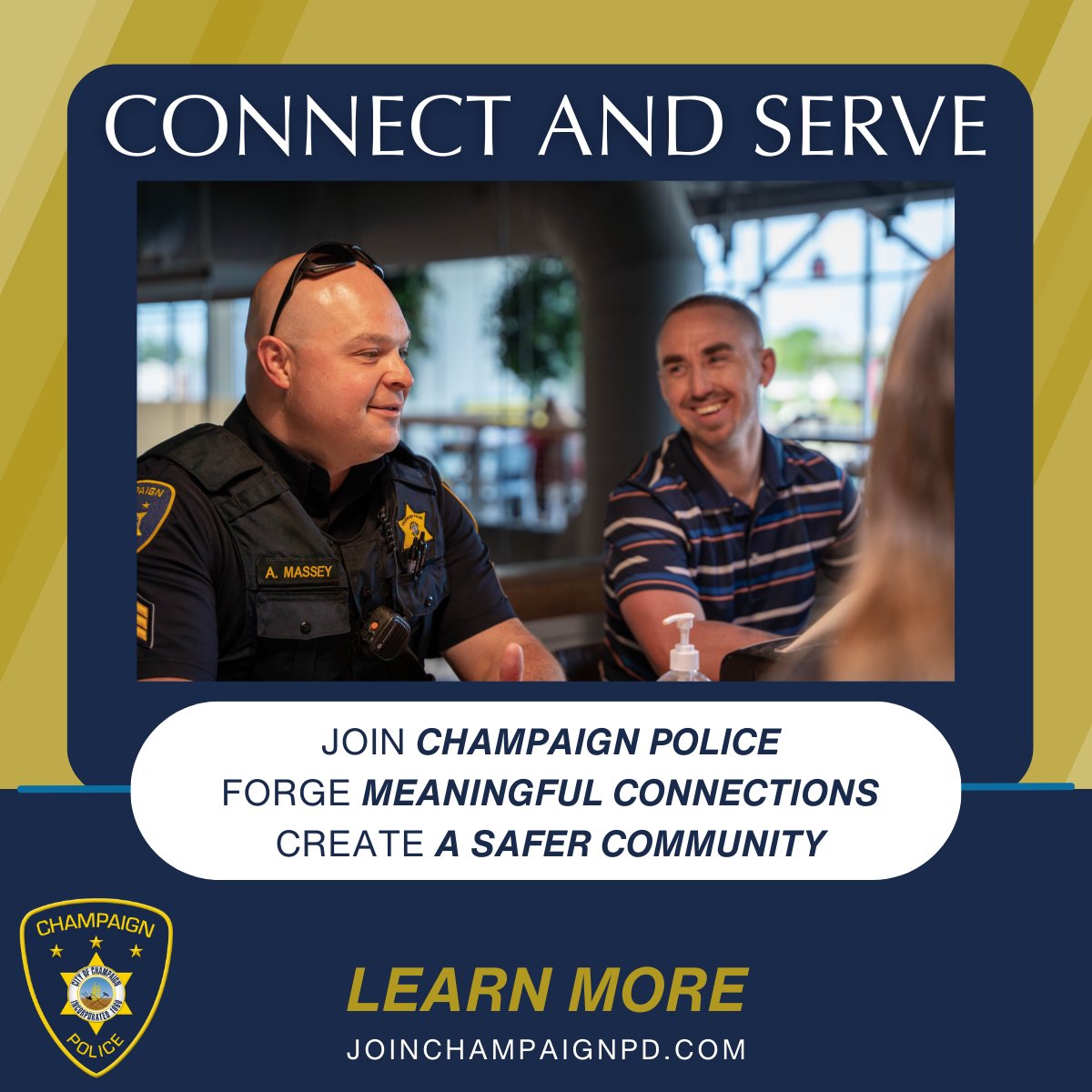 Champaign PD tweet media