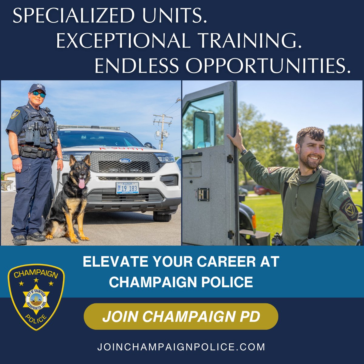 Champaign PD tweet media