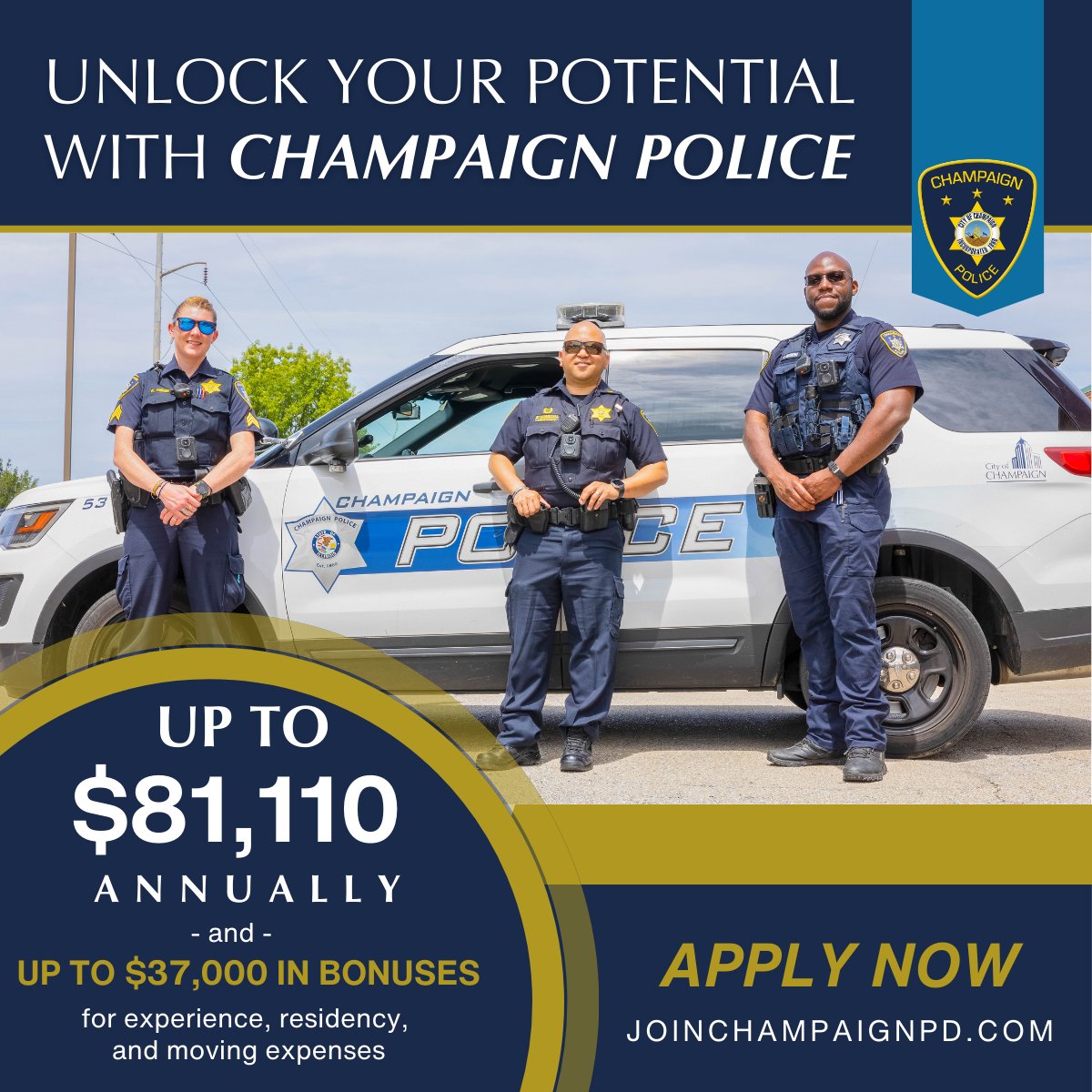 Champaign PD tweet media