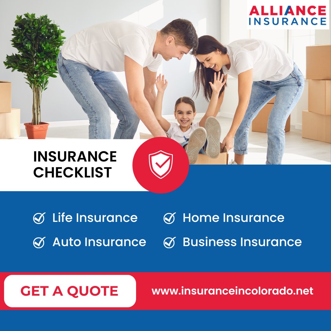 AllianceInsurCO's tweet photo. Insurance is a powerful tool that can protect you from financial loss in the event of a covered event. But with so many different types of insurance available, it can be hard to know where to start. That's why we've created this insurance checklist to help you get the coverag ... https://t.co/kRKwEU3CoF