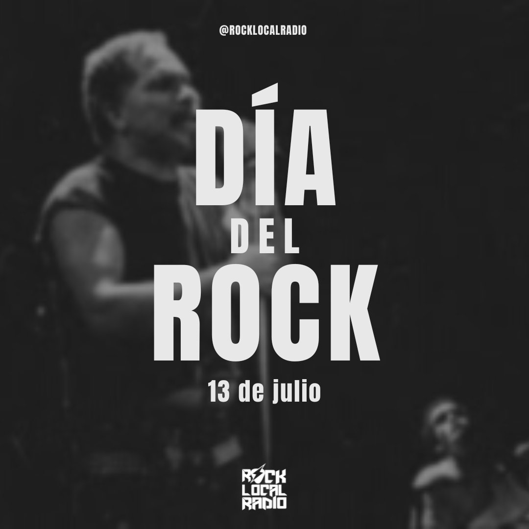rocklocalradio's tweet photo. Hoy se celebra el día mundial del Rock, y queremos felicitar a todos los que han aportado un granito a nuestra escena.
🤘🏼⚡️KEEP ROCKING⚡️🤘🏼
#RockLocalRadio #RLRRD #RLR #DiadelRock #13deJulio #Jul13 #ConsumeLoLocal #ApoyaLoLocal https://t.co/1kk05bg3s6