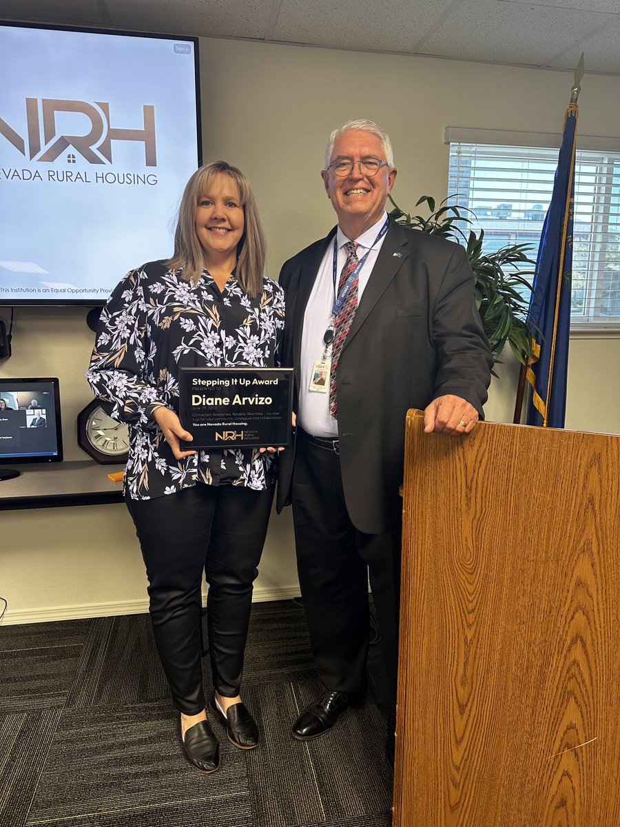 NVRuralHousing's tweet photo. Sending a big congrats to all of our amazing employee's who have stepped it up and continue to do the important work that makes our mission possible! We appreciate what you do! https://t.co/2sCoyIkwwE