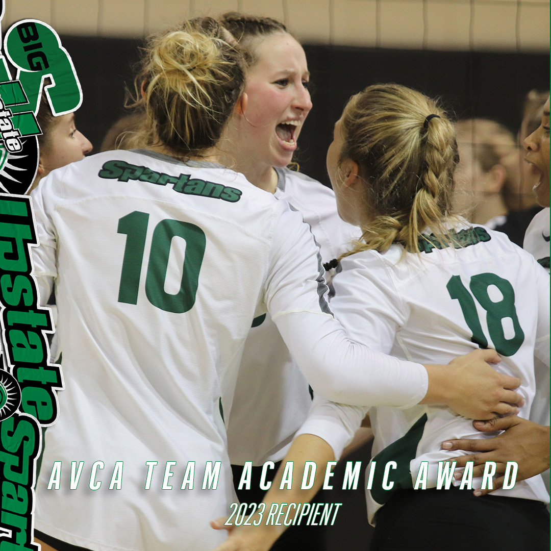 After posting the highest team GPA (3.69) during a record-breaking Spring semester in the classroom, the Spartans earned the program's fourth-ever <a href="/AVCAVolleyball/">AVCA</a> Team Academic Award.

#SpartanArmy ⚔️