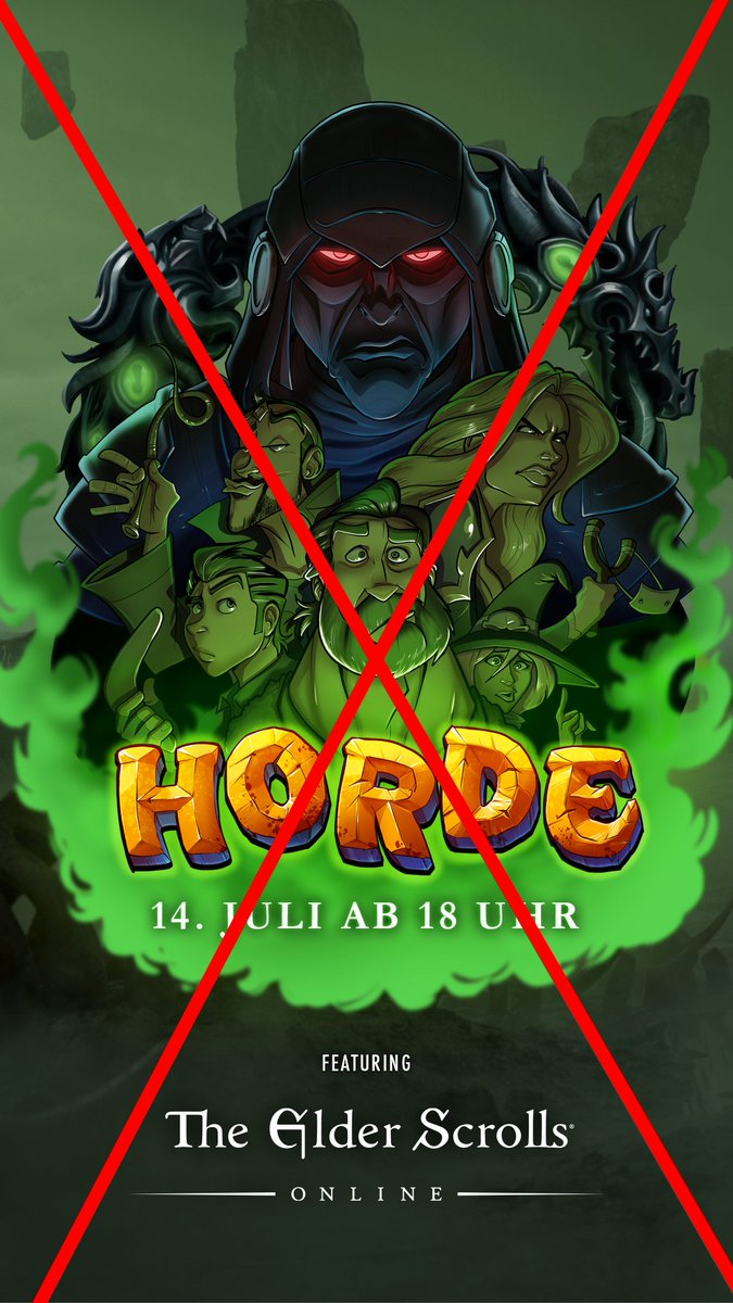 Ihr Lieben,
leider wird der H.O.R.D.E Stream morgen nicht stattfinden. Der <a href="/Gronkh/">𝑮𝑹𝑶𝑵𝑲𝑯</a> ist krank geworden. Alles einfach nur unschön gerade. Um ihn wird sich liebevoll von allen Seiten gekümmert. Wir holen das Ganze natürlich nach, am 28.07.2023.