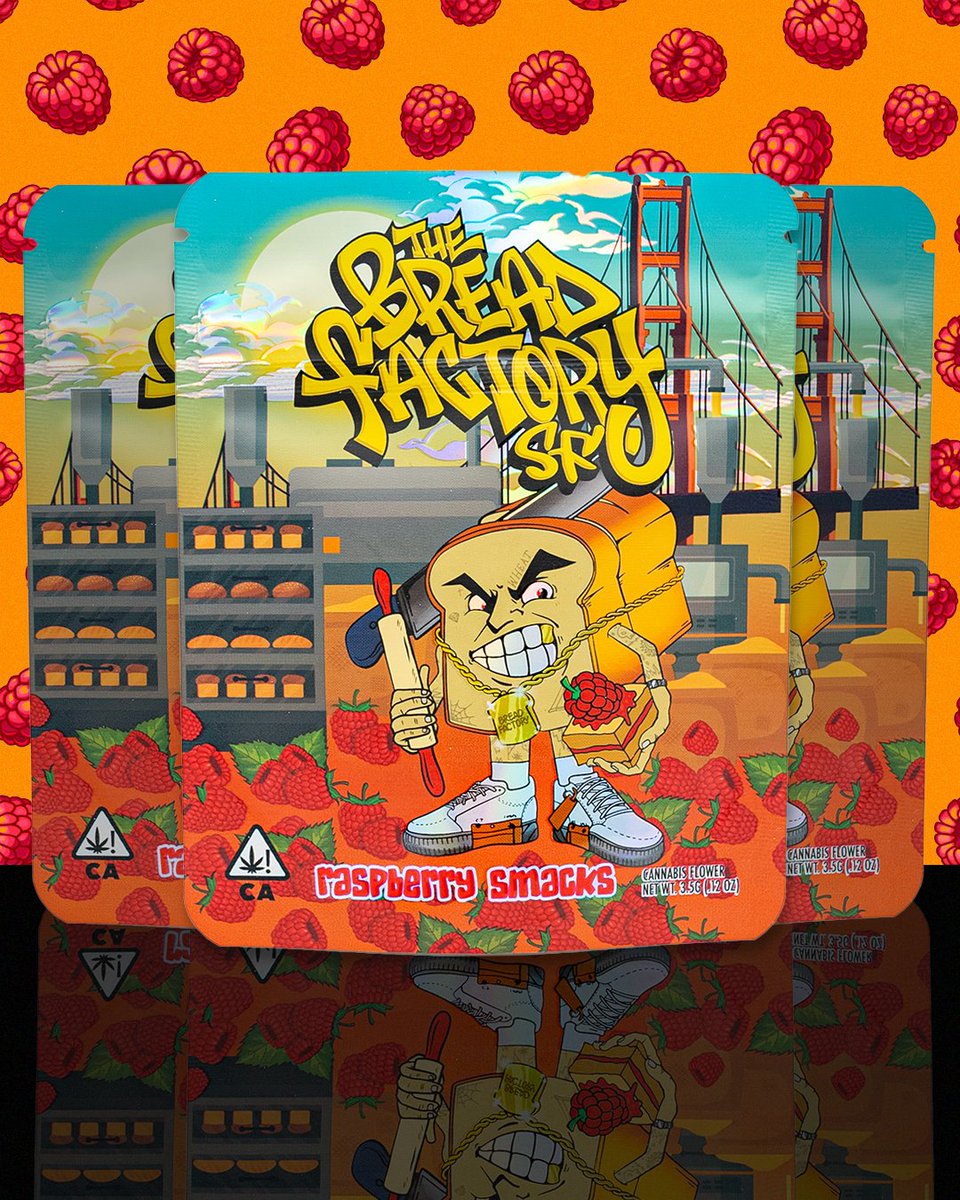 Tedsbudzco_'s tweet image. RASPBERRY SMACKS by The Bread Factory
#tedsbudz #breadfactory

tedsbudz.com/post/raspberry…