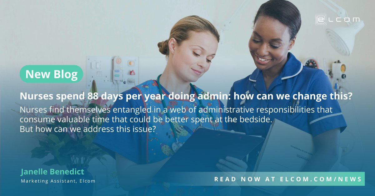 It's no secret that nurses are overburdened with admin work. In fact, nurses spend 88 days per year doing admin 📝. Our latest blog explores how we can change this and give nurses back time to do jobs that really matter 💡. Read the blog here ➡️ bit.ly/3Xytpnn