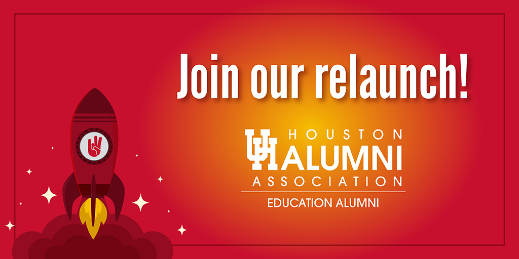 UH College of Education Alumni Association (@uhcoealumni) on Twitter photo We’re relaunching the <a href="/UHCOE/">UH College of Education</a> Alumni Association! Follow us to stay in the loop about networking, volunteer and social opportunities.
RT to spread the good news!
#ForeverCoogs <a href="/houstonalumni/">University of Houston Alumni</a> <a href="/THEUHIMPACT/">UH Impact</a> <a href="/UH_BAA/">UH Black Alumni</a> <a href="/UHHispanicAlum/">UH Hispanic Alumni</a> <a href="/UHLGBTQAlumni/">UH LGBTQ Alumni</a> <a href="/UHYoungAlumni/">UHYoungAlumni</a> <a href="/PHLSatUH/">UH PHLS Dept.</a> <a href="/UH_ELPS/">Educational Leadership & Policy Studies</a> We’re relaunching the <a href="/UHCOE/">UH College of Education</a> Alumni Association! Follow us to stay in the loop about networking, volunteer and social opportunities.
RT to spread the good news!
#ForeverCoogs <a href="/houstonalumni/">University of Houston Alumni</a> <a href="/THEUHIMPACT/">UH Impact</a> <a href="/UH_BAA/">UH Black Alumni</a> <a href="/UHHispanicAlum/">UH Hispanic Alumni</a> <a href="/UHLGBTQAlumni/">UH LGBTQ Alumni</a> <a href="/UHYoungAlumni/">UHYoungAlumni</a> <a href="/PHLSatUH/">UH PHLS Dept.</a> <a href="/UH_ELPS/">Educational Leadership & Policy Studies</a>