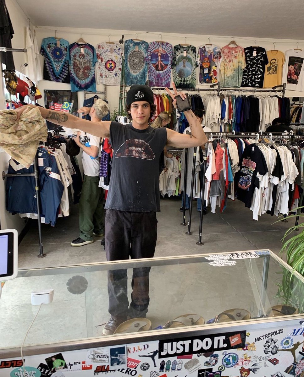 Dominic Fike in Indianapolis, IN via vintage_kulture!