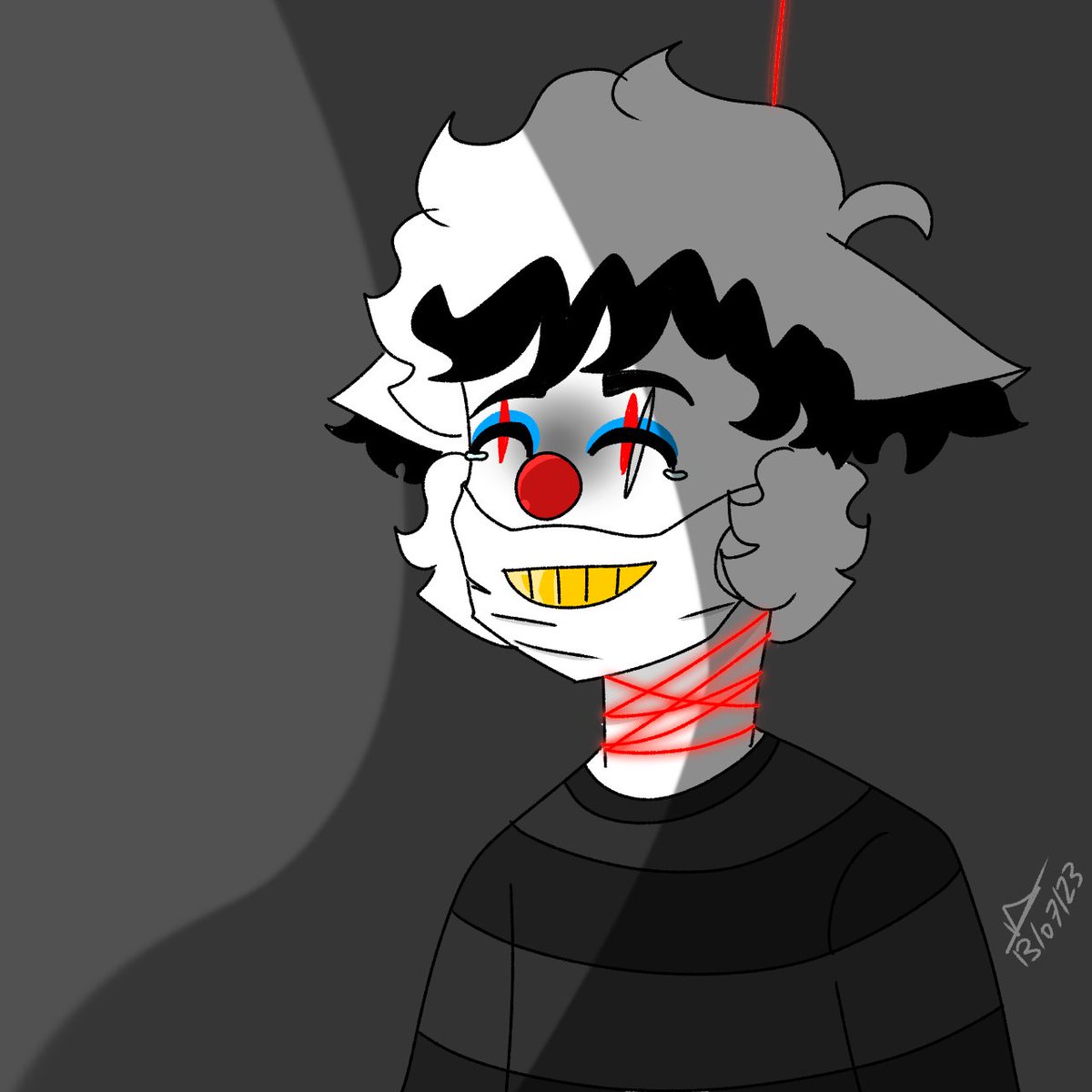 LukasUva_'s tweet photo. Que palhaço idiota! Ele esqueceu que ELE É A PIADA e não o publico. 🤡
.
.
.
#digitalart #clawn #Furry #Oc https://t.co/OgeLbAhivX