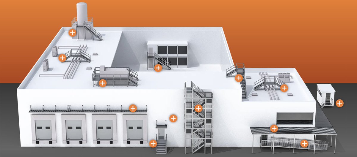 UpsideRamps's tweet photo. Ramps, stairs, canopies, rooftop crossovers, HVAC access, covered walkways,  portable stairs, stair towers, awnings, and covered walkways. When it comes to ADA, OSHA, and IBC-compliant access and egress systems, we've got you covered.
#upsideinnovations 

https://t.co/MbXyfe0C5A https://t.co/Rd8vtuD85Y