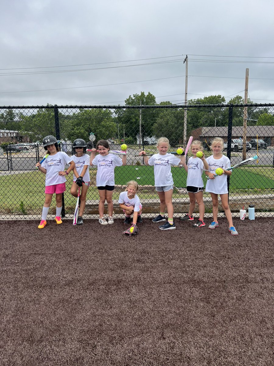 Columbia, thank you for showing up and showing OUT this week at our Future Kewpie Softball camp! We hope to see you back at the field this fall cheering on the Kewps! 💜 #ksbteam34 #thekewpieway #growthem
