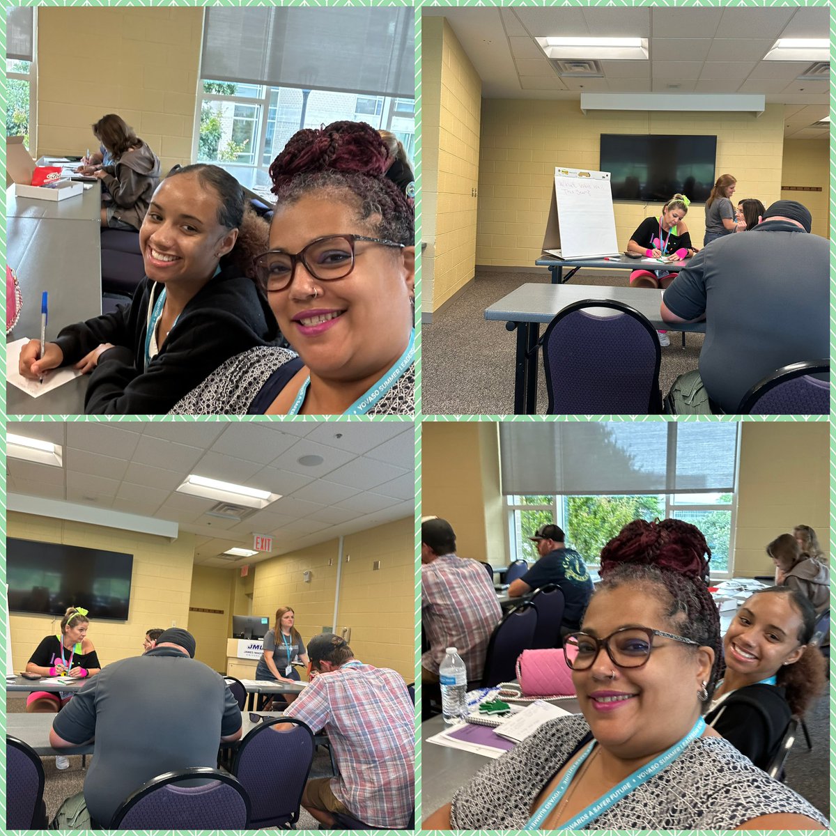We finally made it 2 JMU!! Day 1 of YOVASO SLC!! Let the Adventures &amp; Learning Begin!! We’re Already in our sessions!! Good to see 1 of my former officers now a counselor 4 YOVASO!! <a href="/RoscoeCooperIII/">Rev. Dr. Roscoe D. Cooper, III</a> <a href="/TFerrellJr3/">Thomas E. Ferrell, Jr.</a> <a href="/HenricoHEROES/">Henrico HEROES</a> <a href="/hhs_prncpl/">Karin Castillo-Rose</a> <a href="/AsprinKroll/">Tracey Kroll</a>