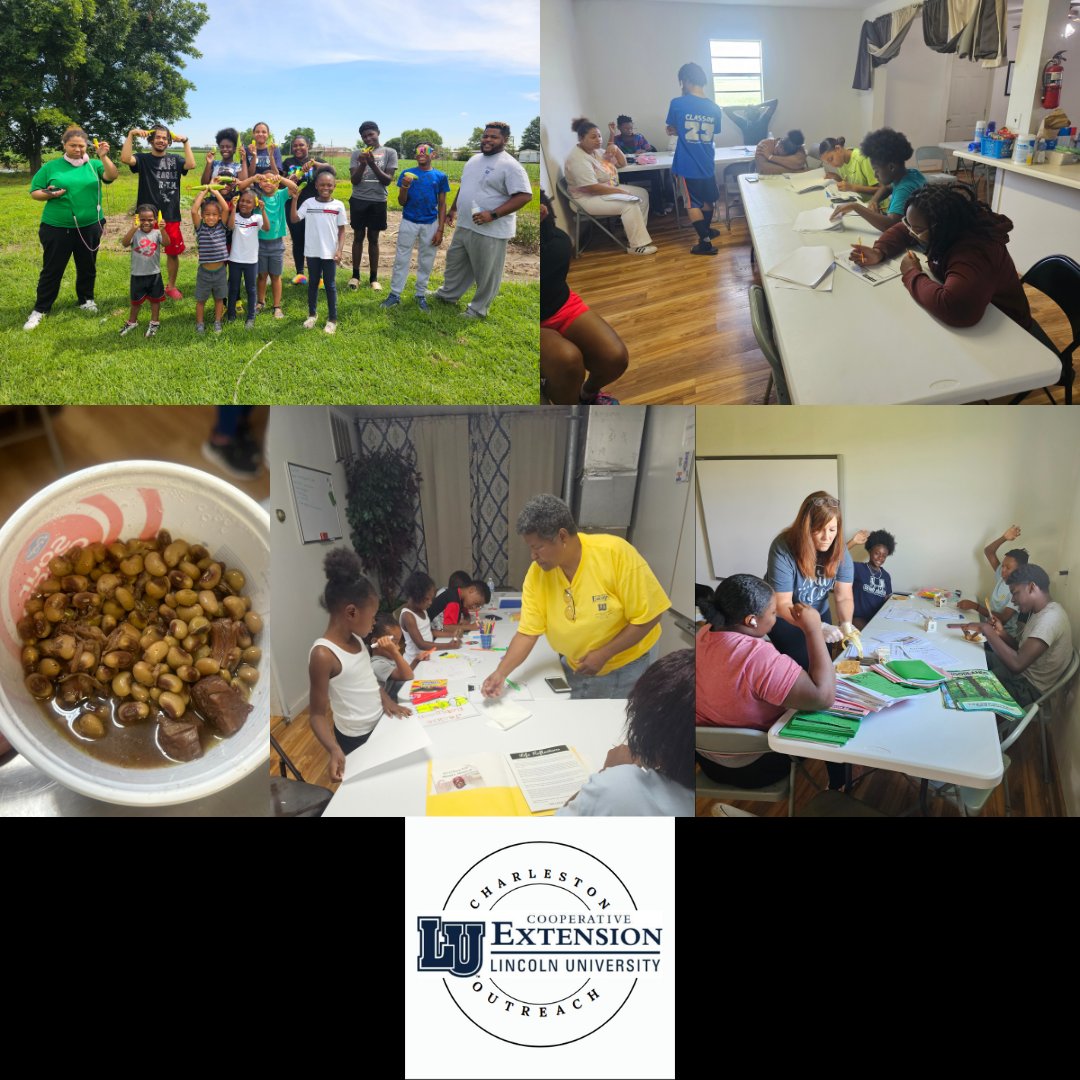 CharlestonLUCE's tweet photo. Bridging The Gap Summer Institute 2023 Update ☀💙🤍
Many sites finished week 3 of the program. Attendance is increasing and the students are learning and enjoying many enriching activities!  Pt. 1
#education  #Missouri  #lucecharleston #summer  #agriculture  #garden  #HBCUs https://t.co/DbQ8JXGkkT