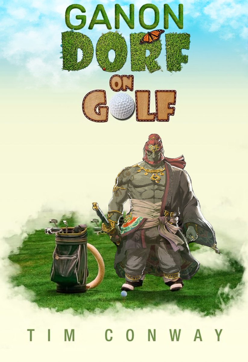 This popped into my head and I had to feverishly bring it into existence.

#ganondorf #ganondorfongolf #dorfongolf