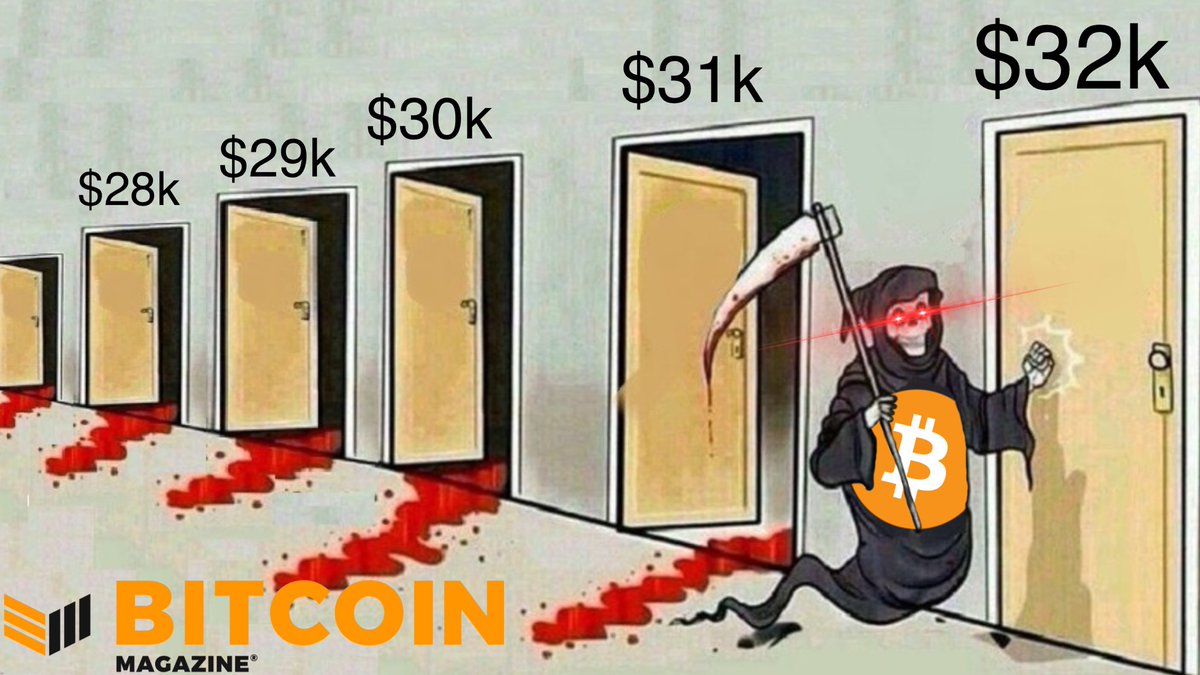 $32,000 is the next victim. #Bitcoin
