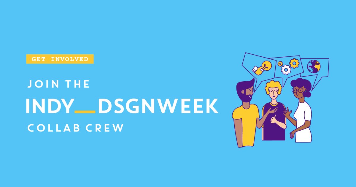 IndyDesignWeek's tweet image. Are you passionate about design? Do you love collaborating? Do you have a few extra hours a month you&apos;re looking to donate?
 
If so, Indy Design Week is looking for people like you! 

Learn more about The IDW Collab Crew here: lnkd.in/g_fC-7hx

#indy #indydesign