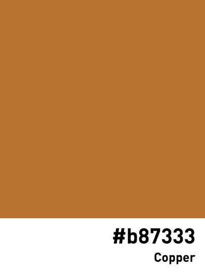 CodesColor's tweet image. #b87333 #copper.jpg