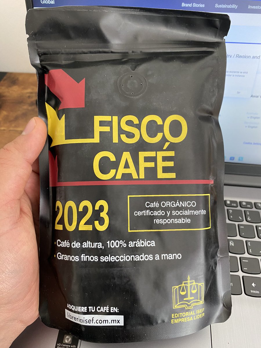 Creí que era un mito lo del Fisco Café, pero es real jaja. Lo encuentran en <a href="/Editorial_ISEF/">Editorial_ISEF</a> 

Vamos a ver qué tal… ☕️