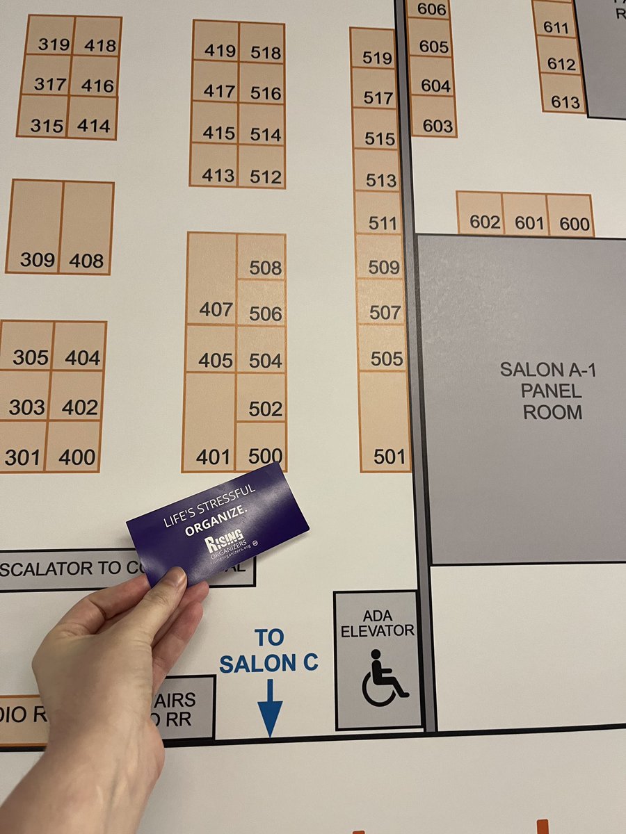 RisingOrgAction's tweet photo. Come find us at @Netroots_Nation in the Town Square! We’ll be at table 500 by the escalator every day — you’ll know us by the purple stickers 💜 #NN23 https://t.co/4ua5UENprT