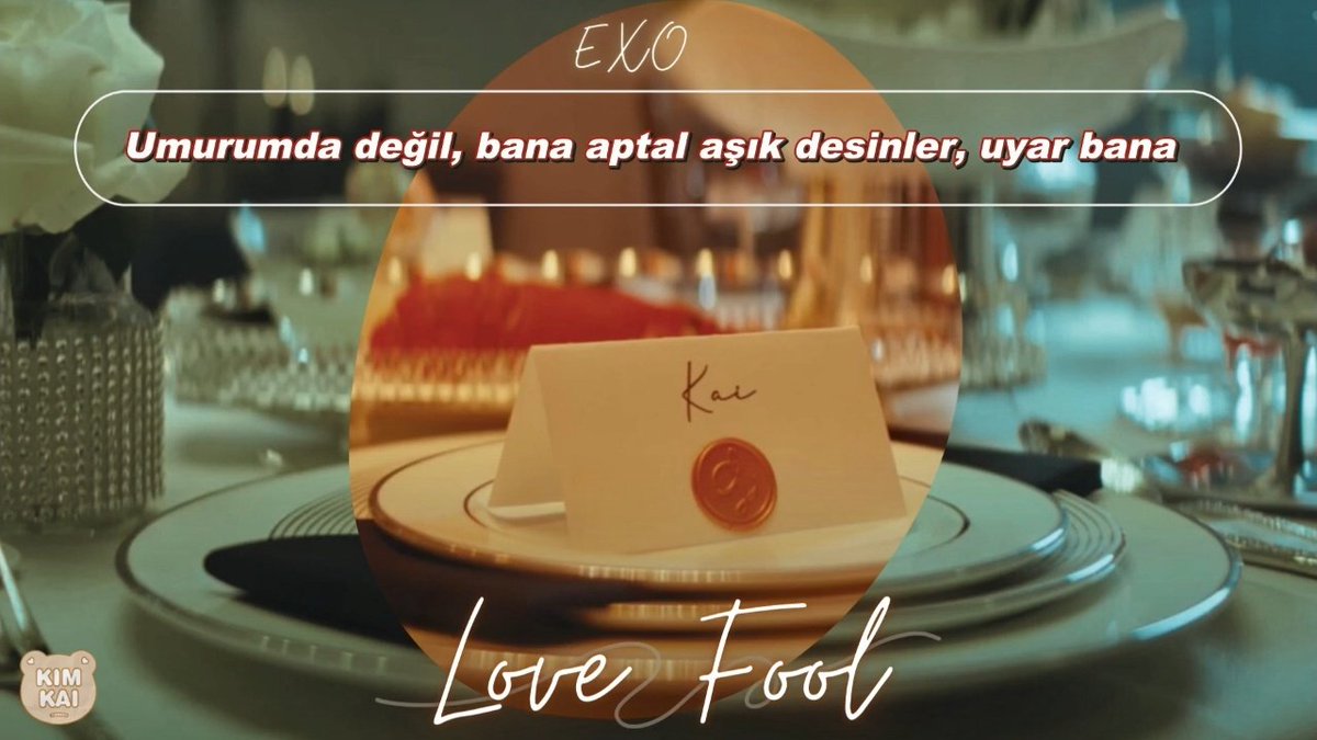 [KKT YOUTUBE 🎬] EXO'nun 7. tam uzunluktaki albümü EXIST'ten 'Love Fool' şarkısını sizler için Türkçeye çevirdik, keyifli seyirler✨️ Çeviri: B🍓 Zamanlama: Sky🦋 Tasarım: AlkIn🌈 📍youtu.be/am2hyKyv0EM