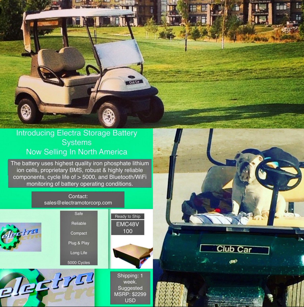 Batteries for offroad #ElectricVehicles