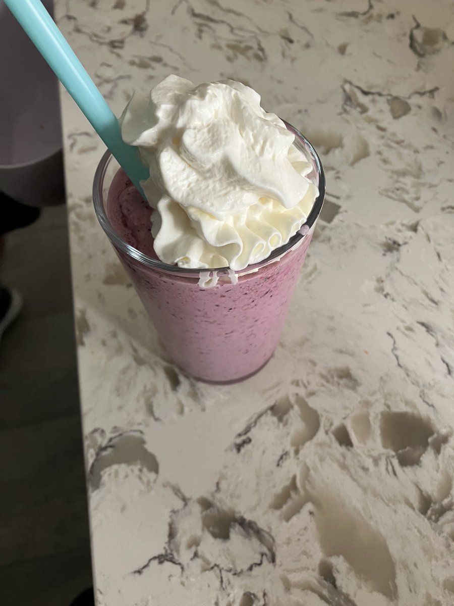 timmiro's tweet photo. Homemade Grimace shake for my Canadian boy. #grimaceshake https://t.co/96OmhNtjTV