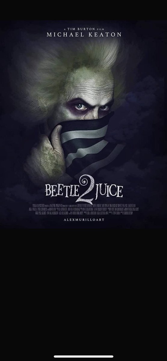 They are making Beetlejuice 2!! https://t.co/2FWpQWkf1G