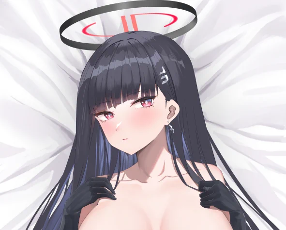 C102販売予定の抱き枕(締め切り間に合うなら)サンプル、成人向けのR-18リオ抱き枕です。  夏コミの締め切りが迫っているので、八月前に定期更新は一時停止します。  #ブルアカイラスト部 #C102 #抱き枕 #調月リオ