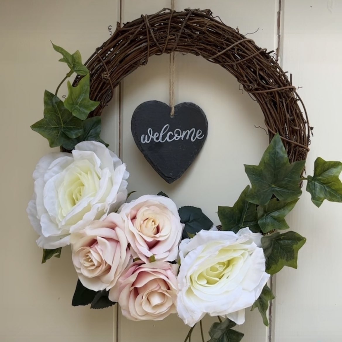 New to my Etsy shop - personalised door wreaths 🌸 All handmade - Pop over to my Etsy shop to have a look! 
#doorwreath #fauxflowers #personaliseddoorwreath #luxurydoorwreath #personalised #weddingdecor #handmade #handmadedecorations #etsyshopuk #etsy #etsyuk #acornstationery