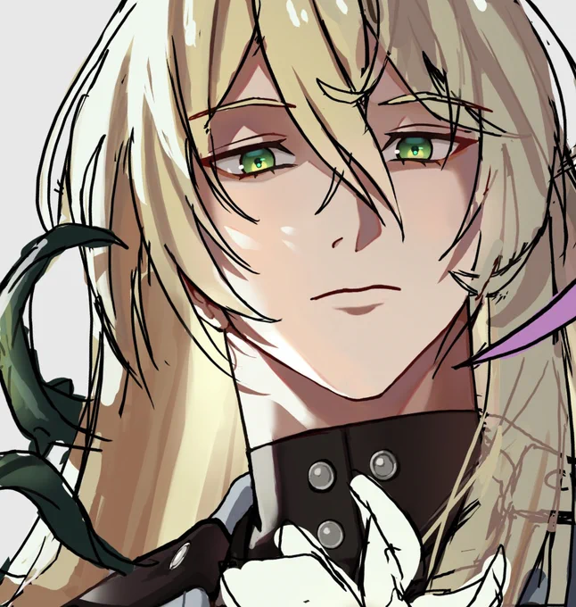 Stare into his eyes...  