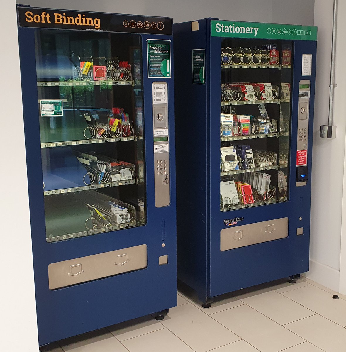 The AVR Vending machines are now located on the ground floor of the Sir David Bell Building.

You can also purchase from the online store: estore.roehampton.ac.uk/product-catalo… and collect at the AVR front desk in Sir David Bell. We are open Mon-Fri 9:30-4:30pm.

<a href="/RoehamptonUni/">Uni of Roehampton</a>  <a href="/UR_Library/">University of Roehampton Library</a>