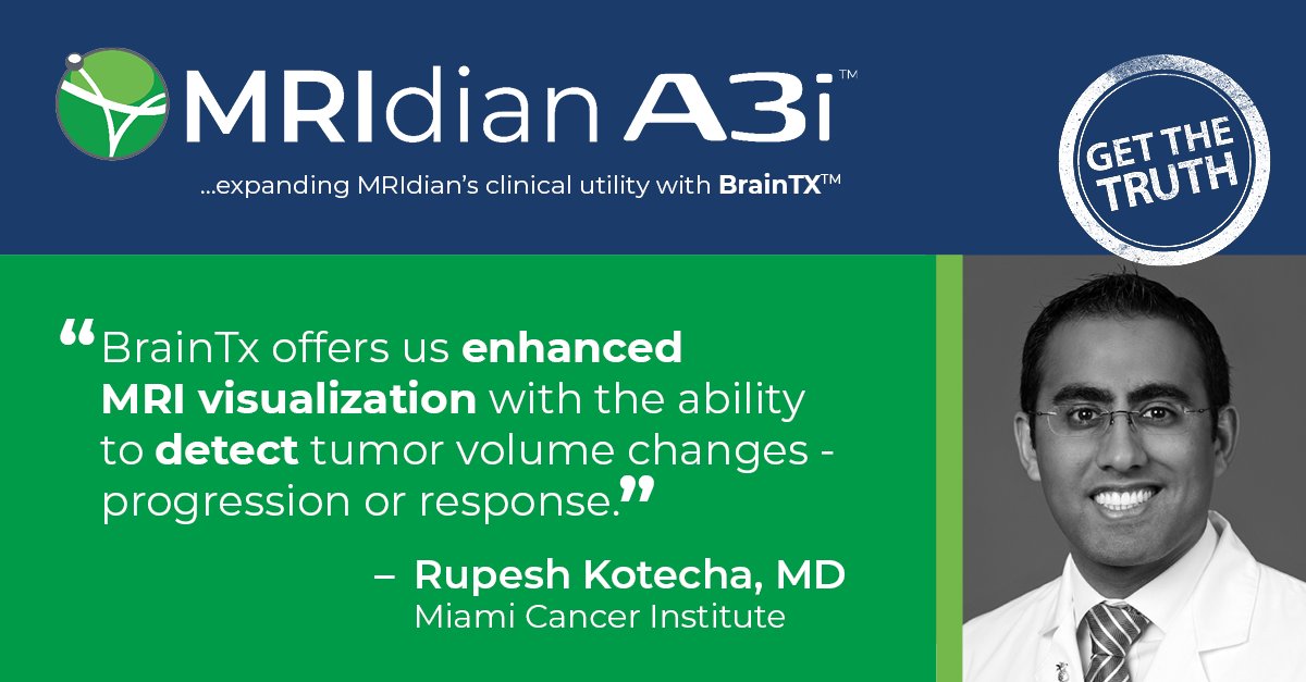 Detecting changes in brain tumors is essential to improved outcomes. #BrainTx provides clinicians enhanced MR images with the ability to monitor tumor volume changes. Watch our webinar recording to learn more: bigmarker.com/viewray/MRIdia…