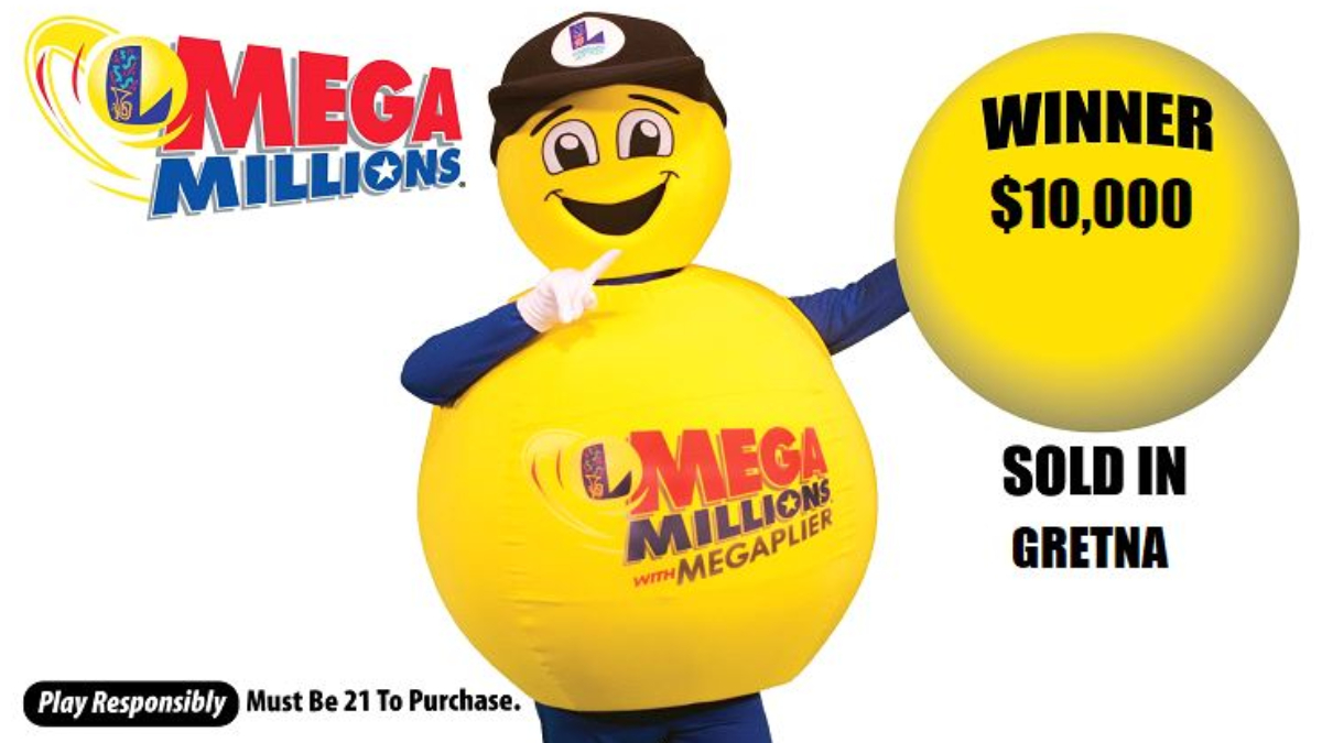 Congratulations to Budget Saver on Lafayette Street in Gretna! They sold a $10,000 winning #MegaMillions ticket for Tuesday's drawing! https://t.co/6kWQqrGon5 https://t.co/8CpaUXzXfi