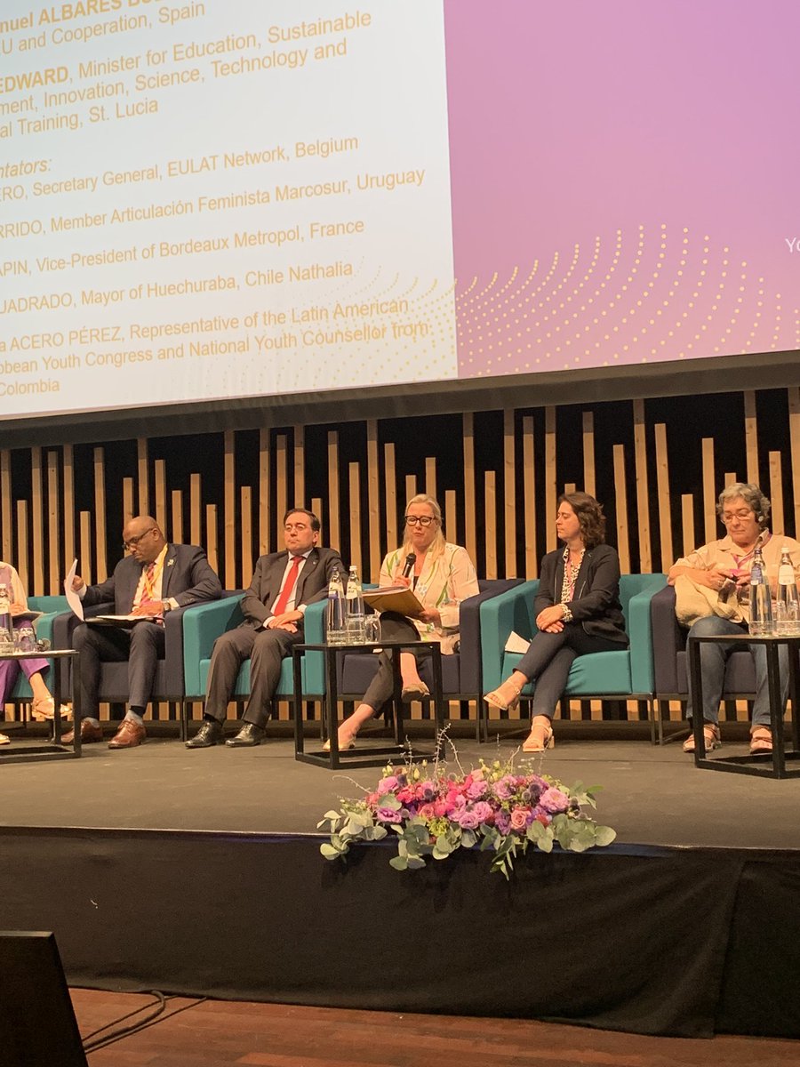 Jgo2007's tweet photo. Official opening of #EUCELAC forum we need much more than an investment agenda through Global Gateway to #careforpeople and #carefor🌎 https://t.co/yQYalOeLnd