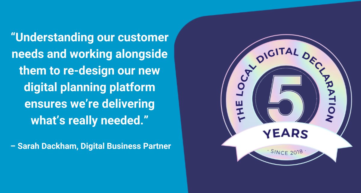 digitaldorset's tweet image. We&apos;re celebrating five years of the Local Digital Declaration Framework. @DorsetCouncilUK was a co-signatory of the Declaration. We’re achieving its aims by working closely with customers to understand their needs when introducing new online services. 

#LocalDigital5Years