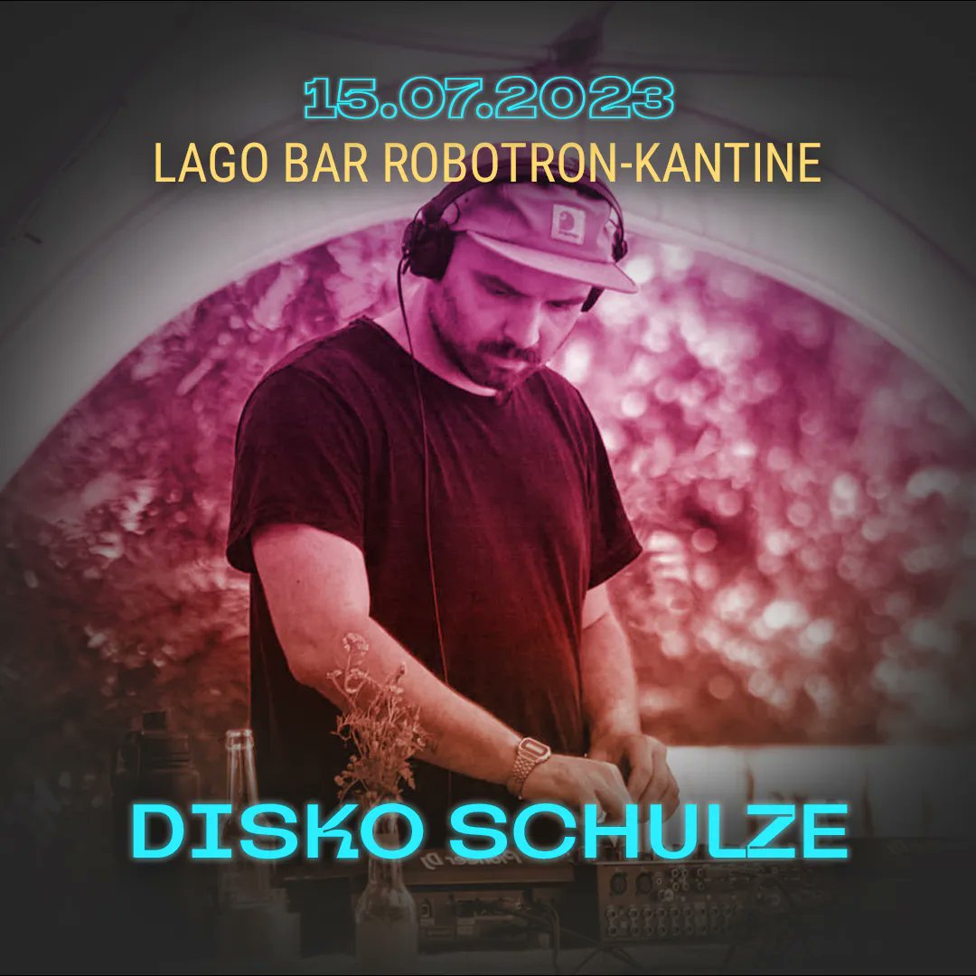 davefestival's tweet photo. DAVE X LAGO BAR X @ostraledresden 15. JULI 2023
Robert, alias Disko Schulze, bringt zusammen, was zusammen gehört: Disco, House und Electro, immer gepaart mit einem treibenden 80's-Synth-Vibe und persönlichen all-time faves.
#davefestival #lagobar #diskoschulze #bar #dresden https://t.co/nki38IkC6x