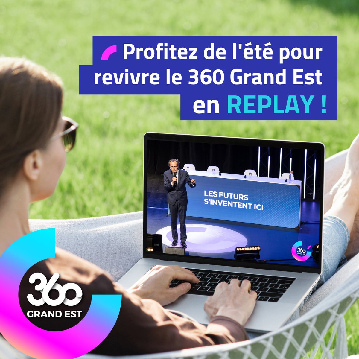 ▶ LES REPLAYS SONT DISPONIBLES ! (Re)découvrez les séquences des 22 et 23 juin sur le site web du 360 #GrandEst👉Plénière et sessions thématiques #numérique #industrie #environnement #énergie #santé #RH #startup #Europe⭐
👉 lnkd.in/ezf2-X4N
<a href="/regiongrandest/">Région Grand Est</a> <a href="/ademe/">ADEME</a>