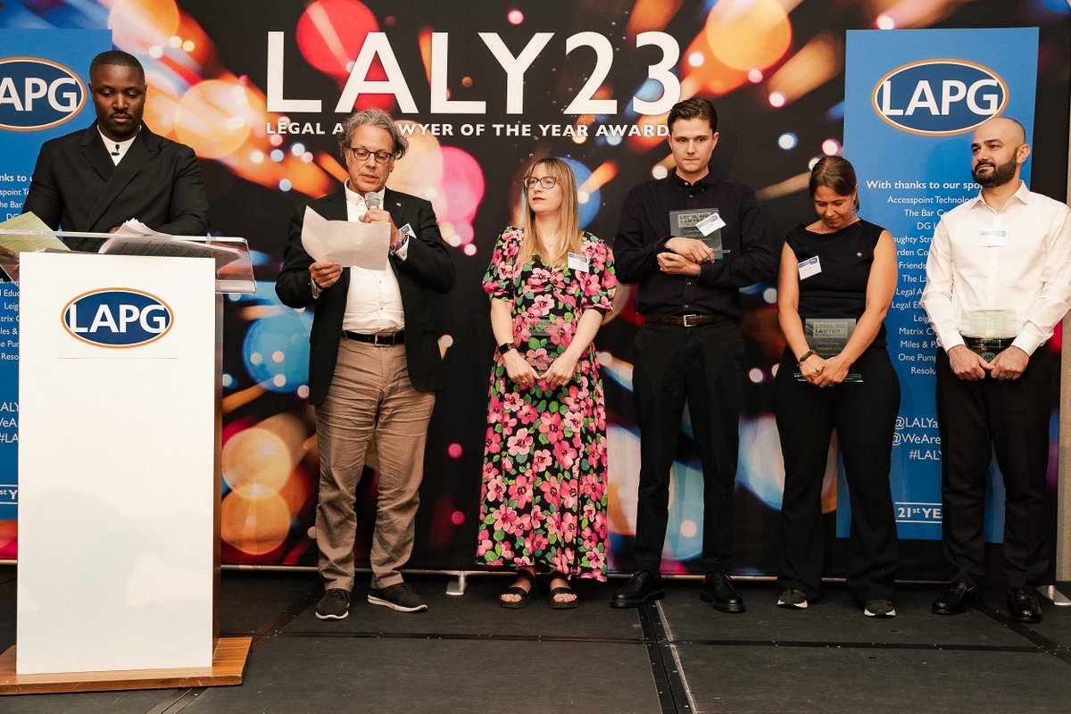 Legal Aid Lawyer of the Year awards (@lalyawards) on Twitter photo 'Legal aid community celebrates its heroes at central London ceremony last night' Read <a href="/WeAreLAPG/">Legal Aid Practitioners Group (LAPG)</a> press release about #LALY23 ceremony
lapg.co.uk/legal-aid-comm… 'Legal aid community celebrates its heroes at central London ceremony last night' Read <a href="/WeAreLAPG/">Legal Aid Practitioners Group (LAPG)</a> press release about #LALY23 ceremony
lapg.co.uk/legal-aid-comm…
