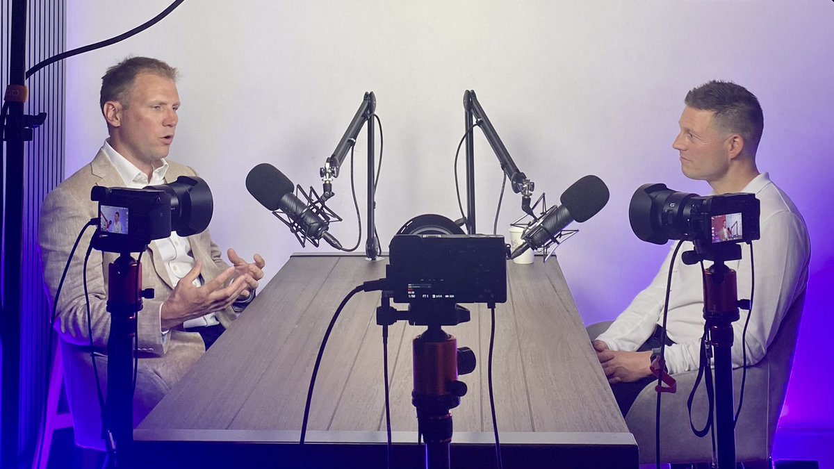 🎥 Behind the scenes of today’s fireside chat: Our own Brett Reeves discussing digital assets and product evolution with Ryan Orton from Finery Markets, our esteemed partner. Stay tuned for the full video! 
#DigitalAssets #BehindTheScenes #BlockchainTechnology