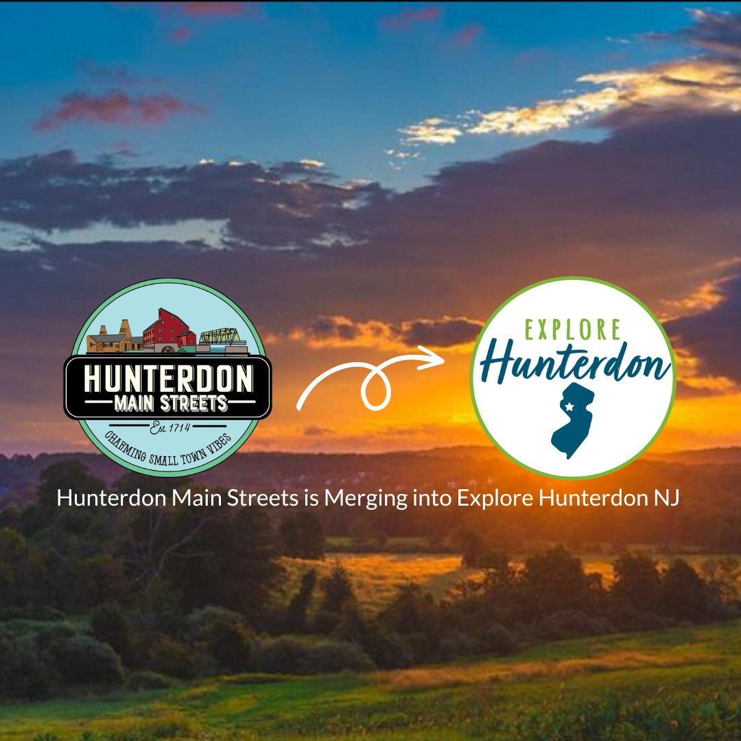 🚨 ATTENTION 🚨 Hunterdon Main Streets (HMS) and Explore Hunterdon NJ merge, creating expanded opportunities for local businesses. Stay up-to-date on HMS news by following @explorehunterdonnj, and remember to use the #hunterdonmainstreets hashtag for all HMS-related posts!