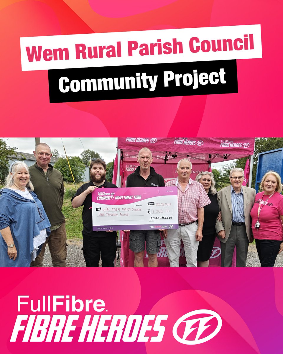 Fibre Heroes on Twitter "Exciting news! The FullFibre Community Fund